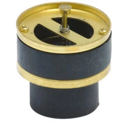 Master Plumber Back Flow Preventer - 2" - Brass - Black