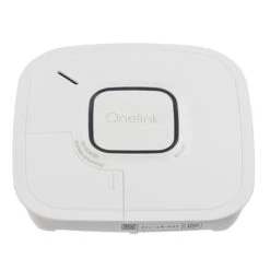 First Alert Onelink Smart Smoke And Carbon Monoxide Alarm - Battery Operated - Plastic - White