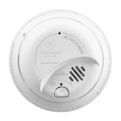 First Alert Ionization Smoke Detector With Battery Backup - Hardwired - 120 V - White