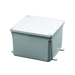 Kraloy PVC Junction Box 8-in X 8-in X 4-in - Grey