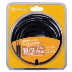 Southwire SPT-2 18-2 25ft Black