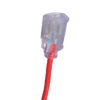Woods Outdoor Extension Cord - 7.5 M - Red