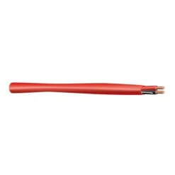 Southwire Thermostat Copper 5-Conductor 18-Gauge FAS/LVT Electric Cable - Red PVC Jacket - 75-m