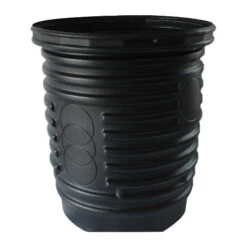 Big O Sump Well Catch Basin - Polyethylene - Black - 25-in H